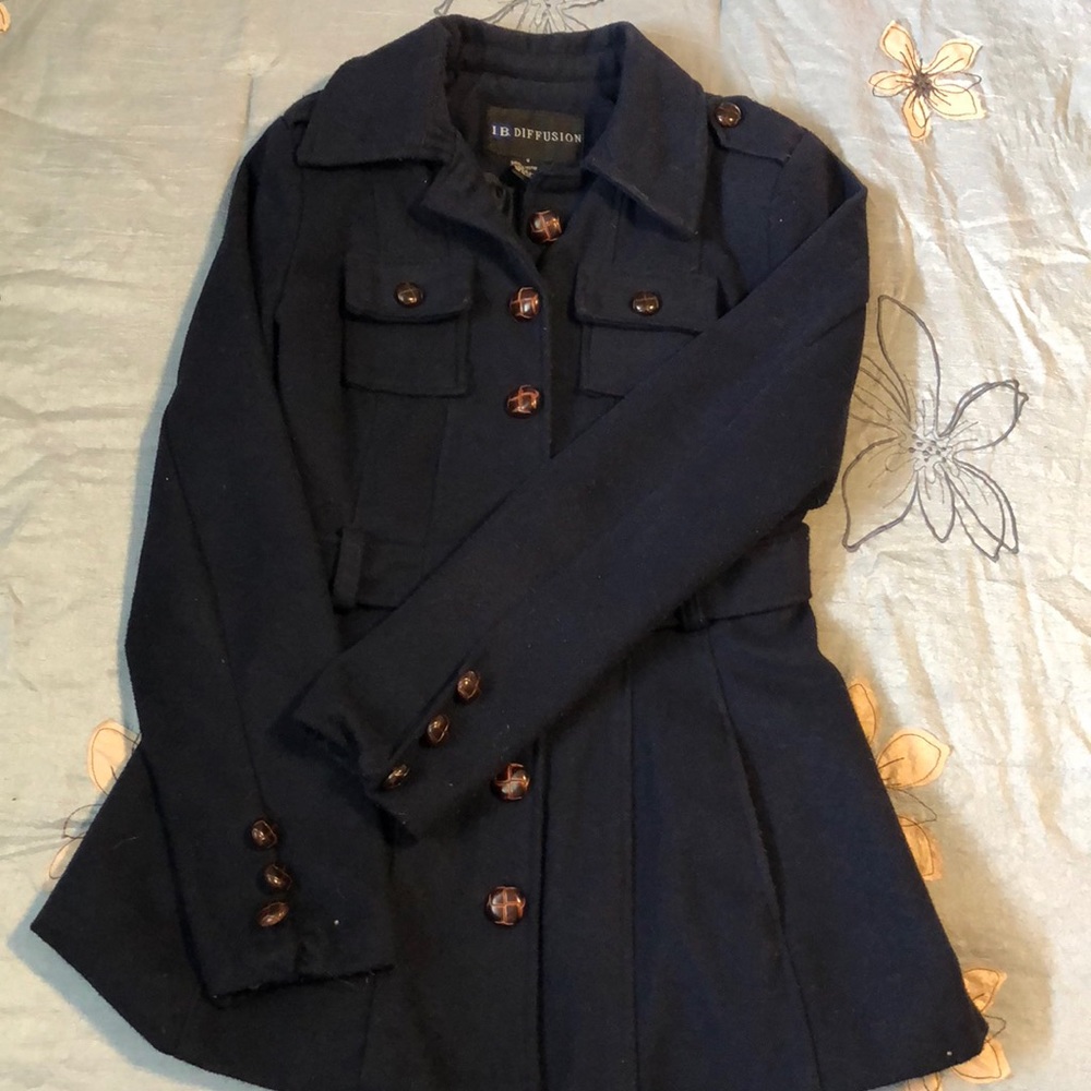 Navy Blue pea coat